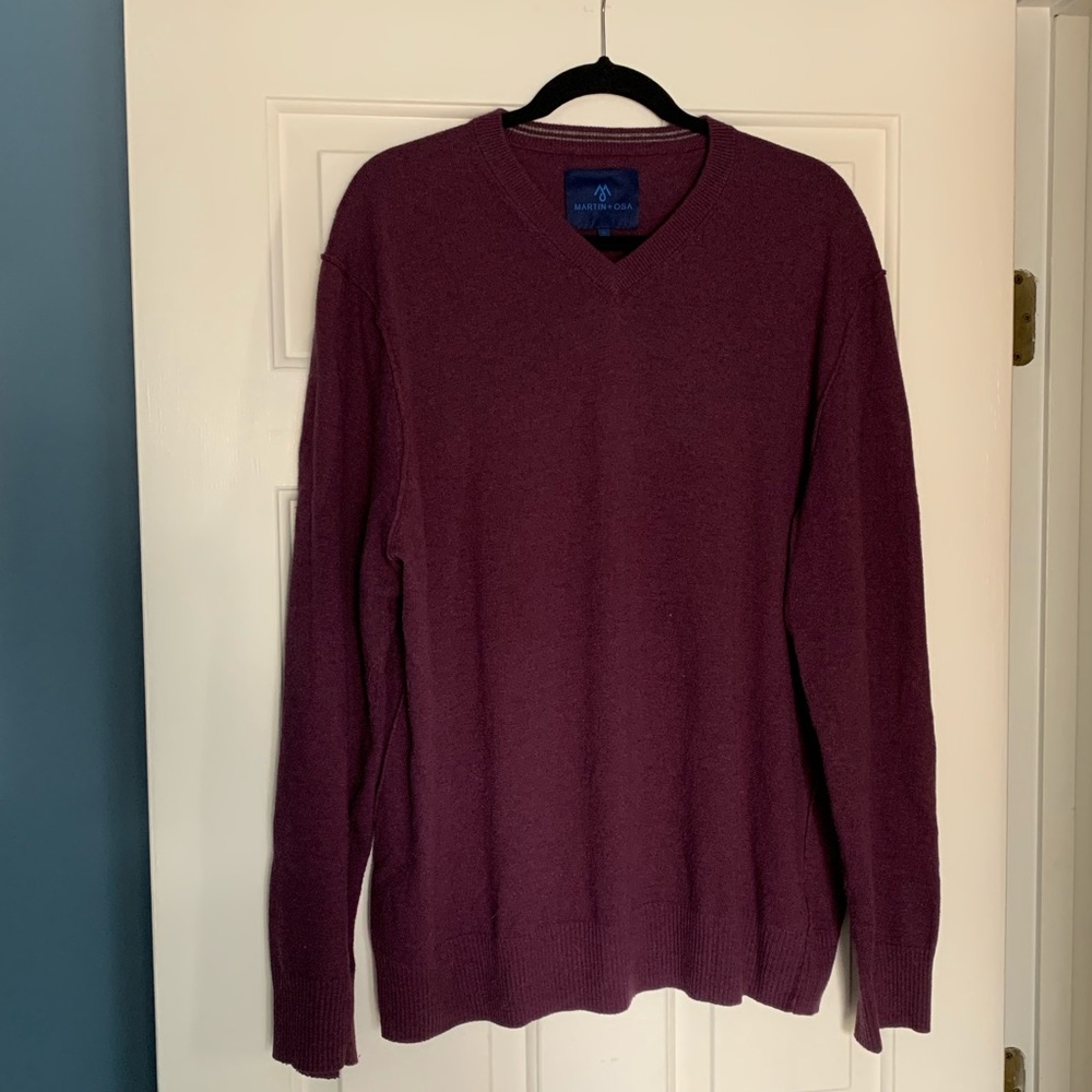 Men’s Martin + Osa Plum Sweater